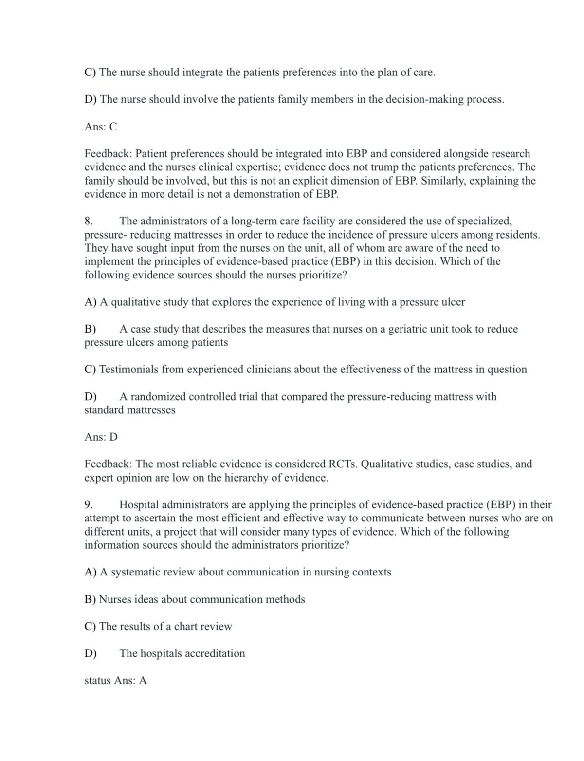 Testbank Primary Care: The Art and Science of Advanced Practice Nursing – An Interprofessional Approach, 6. Auflage von Debera J. Dunphy