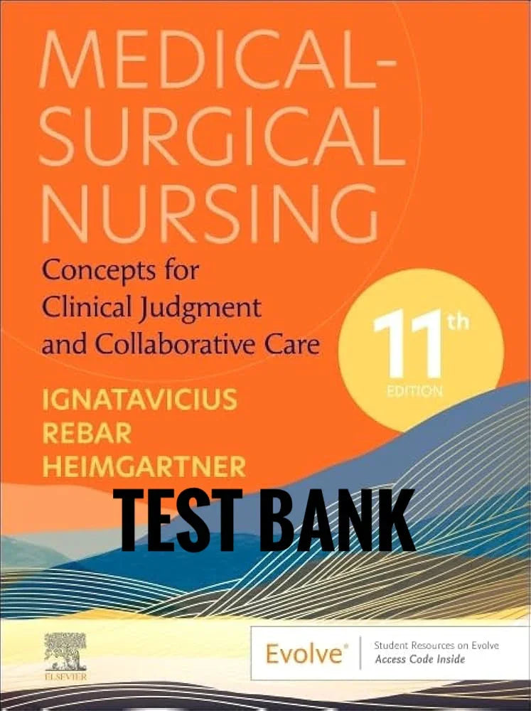 Komplettes Testbank-Bundle Medical-Surgical Nursing (7 Titel)