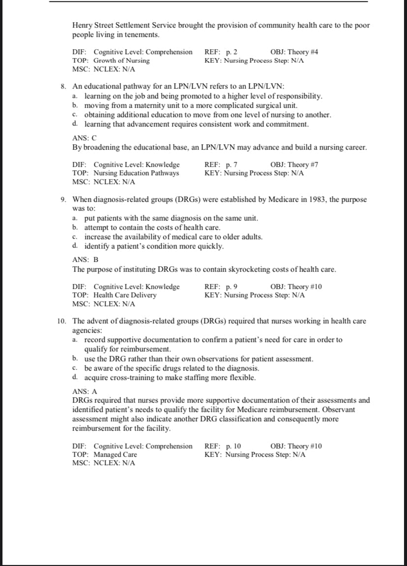 Testbank Fundamental Concepts and Skills for Nursing, 6. Auflage von Williams