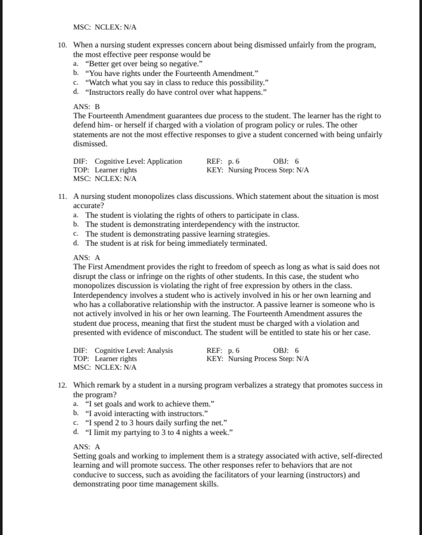 Testbank Success in Practical/Vocational Nursing, 8. Auflage von Knecht