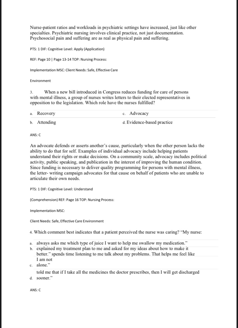 Testbank Foundations of Mental Health Care, 8. Auflage von Morrison-Valfre