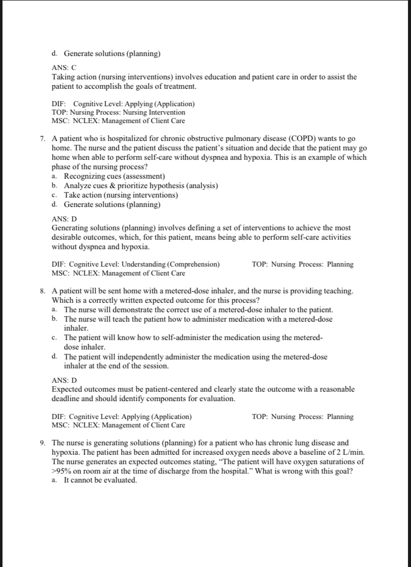 Testbank Pharmacology: A Patient-Centered Nursing Process Approach, 11. Auflage von McCuistion
