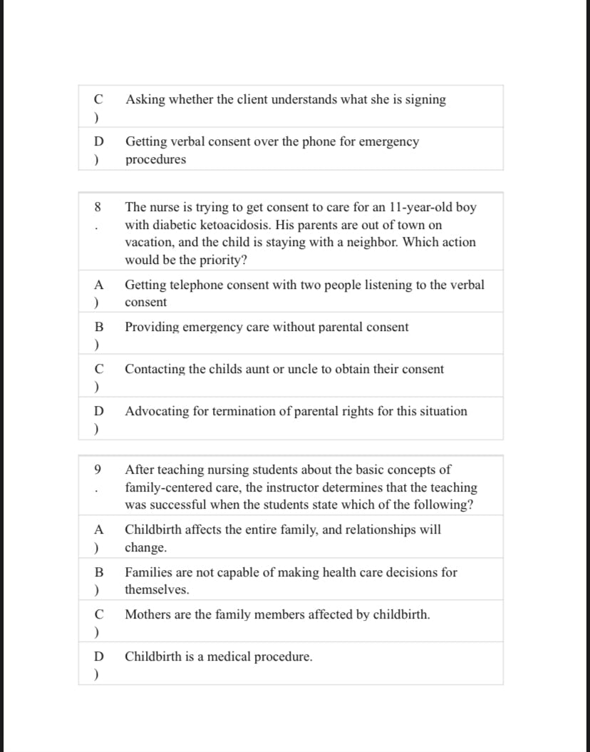Testbank Essentials of Maternity, Newborn and Women’s Health Nursing, 5. Auflage von Ricci