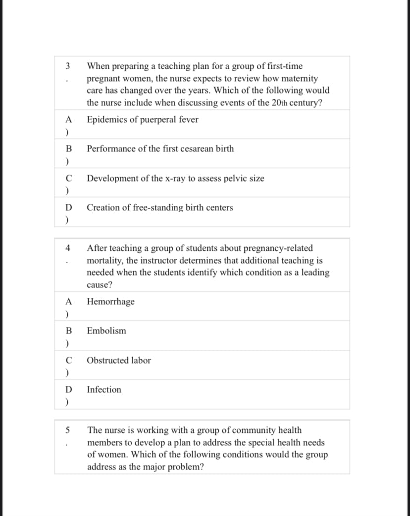 Testbank Essentials of Maternity, Newborn and Women’s Health Nursing, 5. Auflage von Ricci