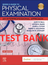 Testbank Seidel’s Guide to Physical Examination: An Interprofessional Approach, 10. Auflage von Ball
