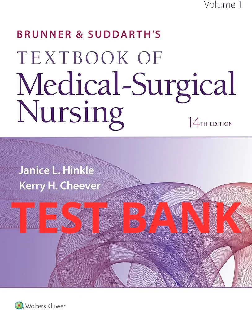 Komplettes Testbank-Bundle Medical-Surgical Nursing (7 Titel)